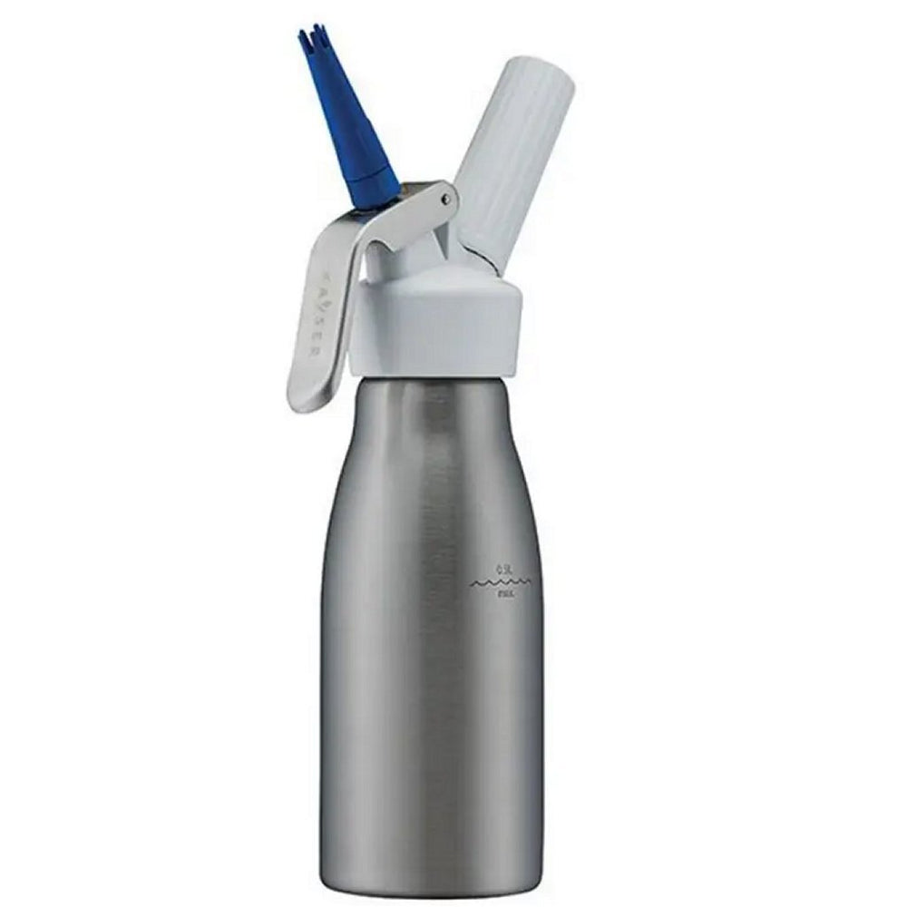 Dispositivo de crema batida Kayser de acero inoxidable blanco