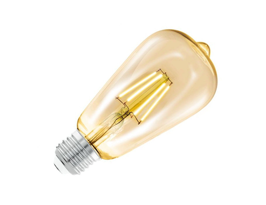 Lámpara LED de Eglo - E27 - 220 LM - ST64 Rustique - Amber 2200K