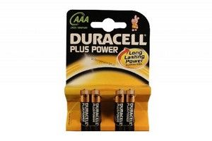 Duracell Battery Plus Power AAA (P4)