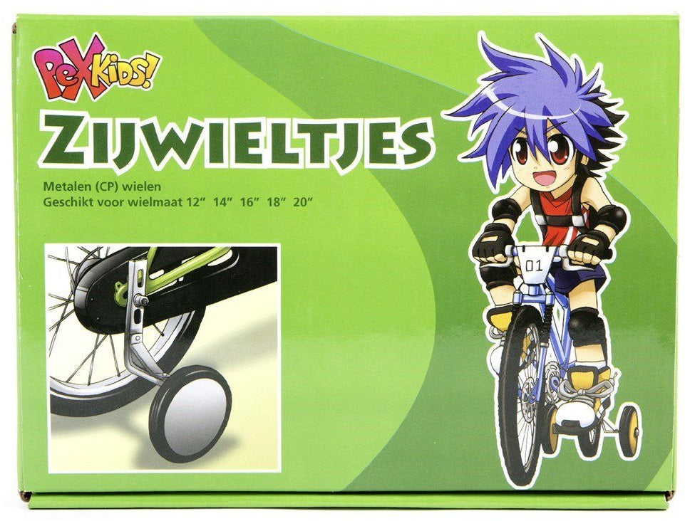 Pexkids 12-20 Chrome Training Wheels