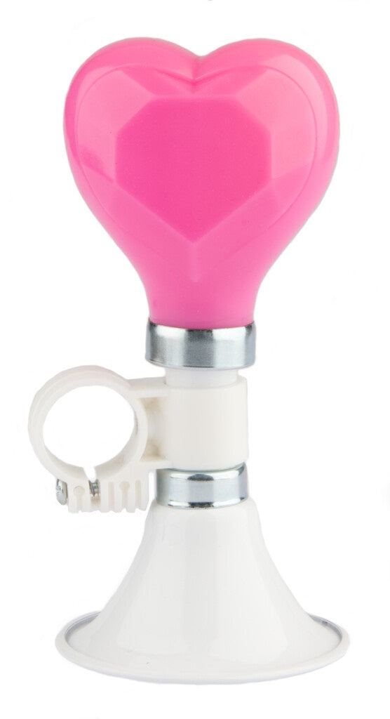 Велосипед Hupe Pexkid's heart - Бял с розова катеричка