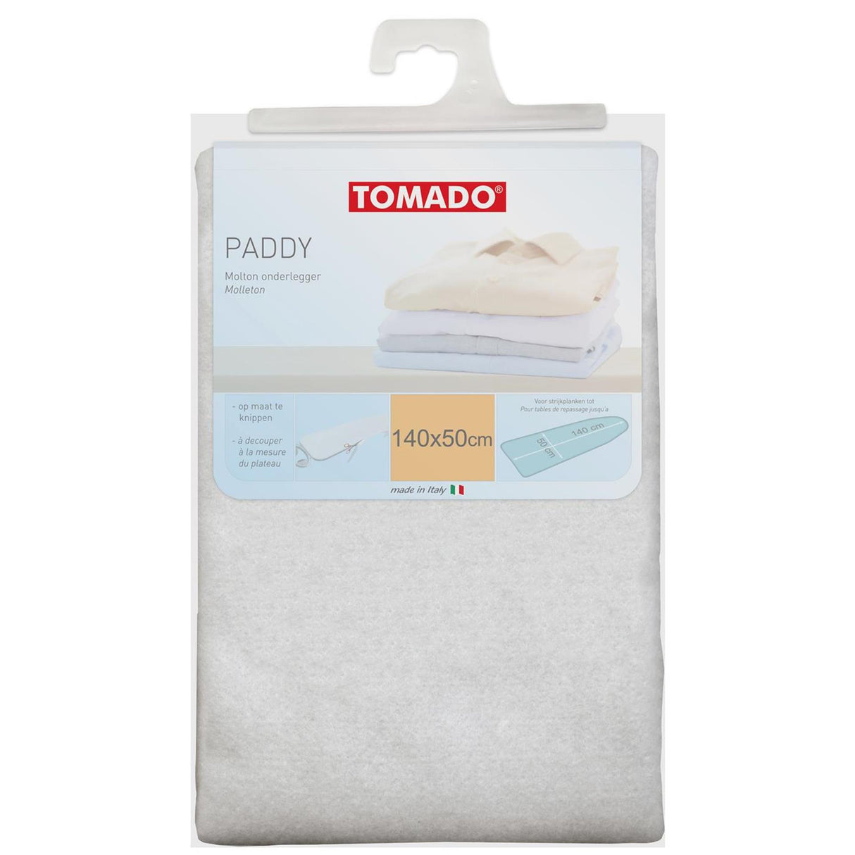 Metaltex tomado paddy strijkmolton 140x50