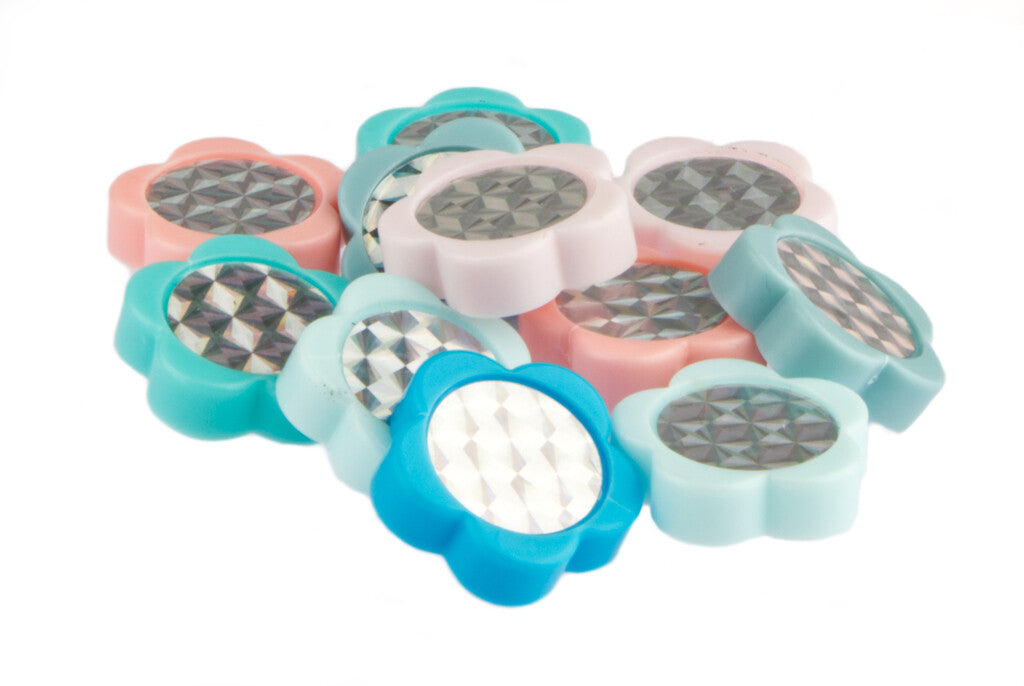 Bicycle enrage des perles de fleurs de pexkid triées à 4 couleurs (12 pièces sur la carte)