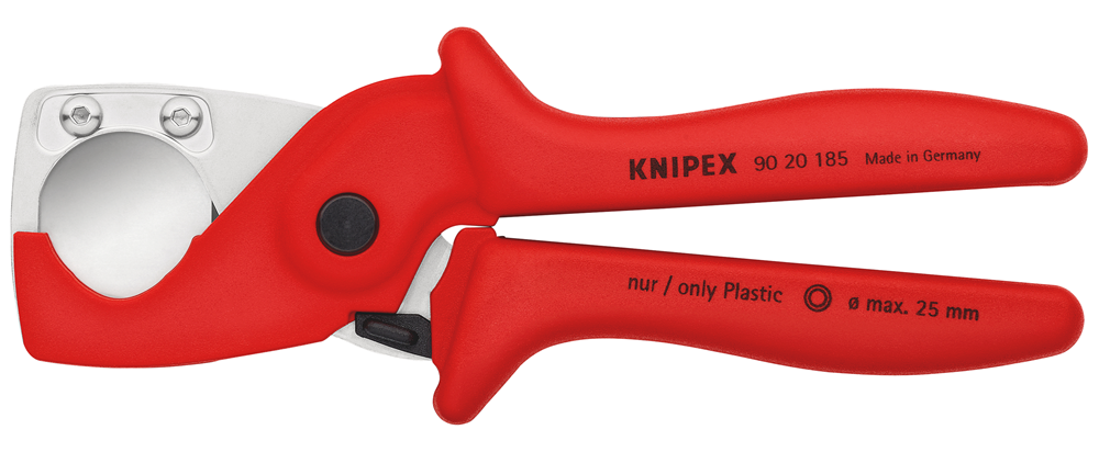 Knipex plasticut® 90 20 185 sb slang- | beschermingsbuissnijder van kunststof | met glasvezel verste - 90 20 185 sb