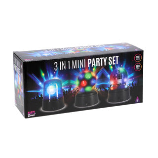 Party time! party time mini disco set of 3