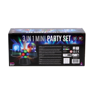 Party time! party time mini disco set of 3