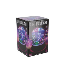 Party time! Party time LED 2-in-1 starlight with black base