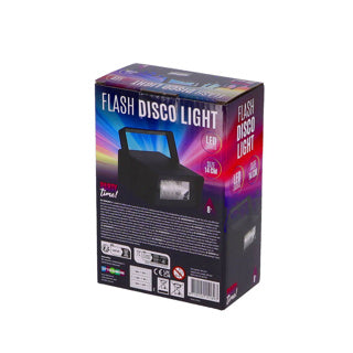 Festtid! partytid blixt disco ljus led | 4 stycken