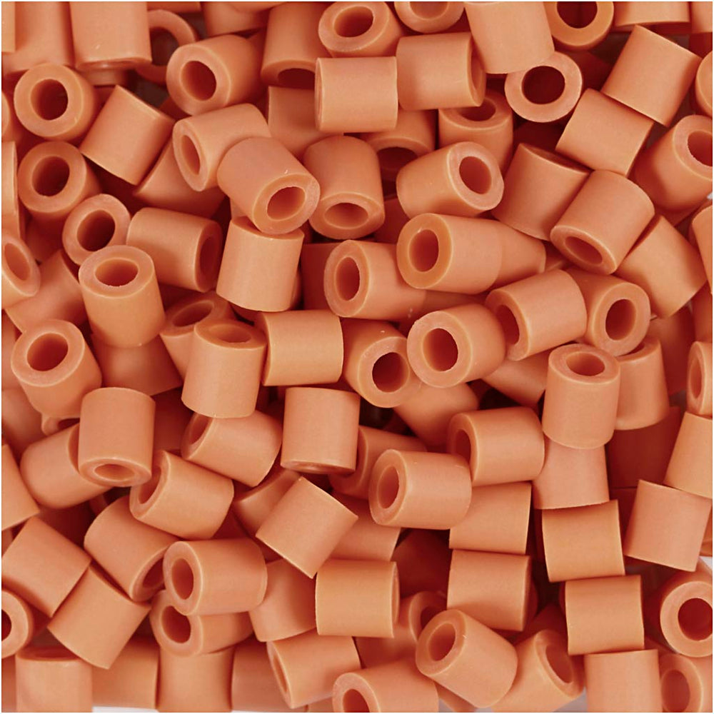 Nabbi biobeads, size 5x5 mm, hole size 2.5 mm, medium, orange, 1000 pieces 1 box