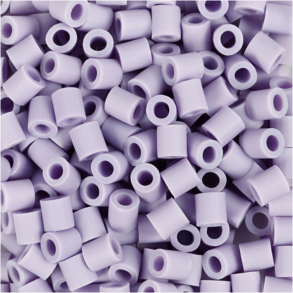 Nabbi biobeads, size 5x5 mm, hole size 2.5 mm, medium, purple, 3000 pieces 1 box
