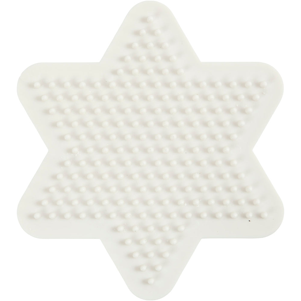 Nabbi biobeads base plate, star, size 9.8 x 9.8 cm, medium, 1 piece
