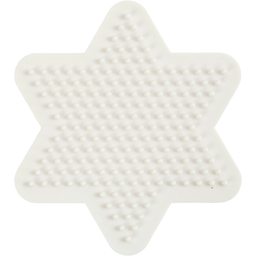 Nabbi biobeads base plate, star, size 9.8 x 9.8 cm, medium, 1 piece