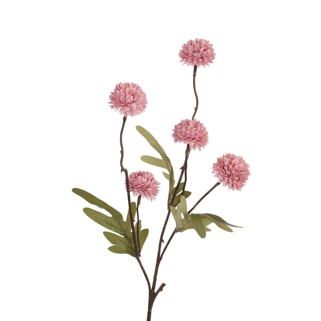 Roberts collection kunstbloem pompom 52cm authum old pink