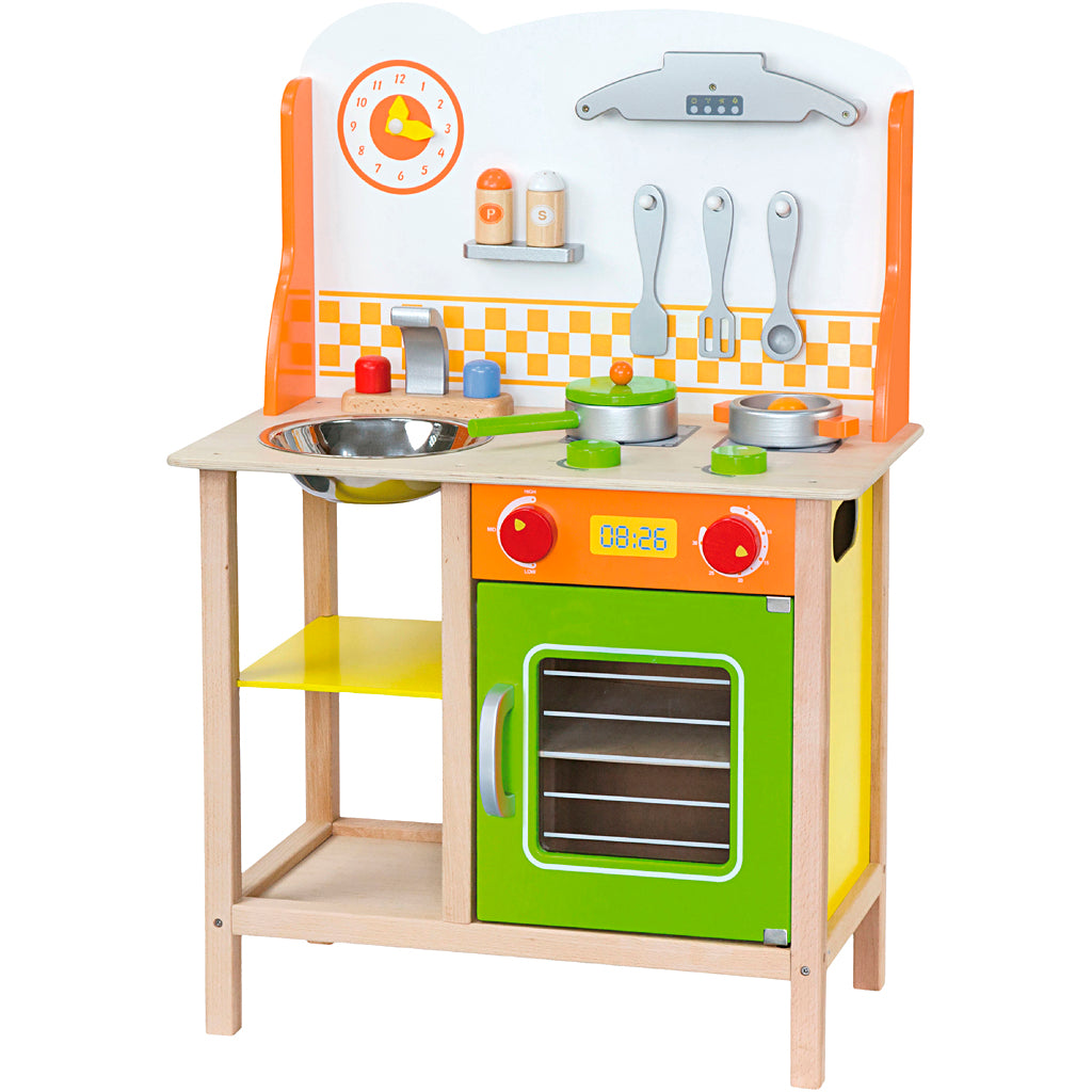 Viga wooden play kitchen, size 60x81x30 cm, 1 piece