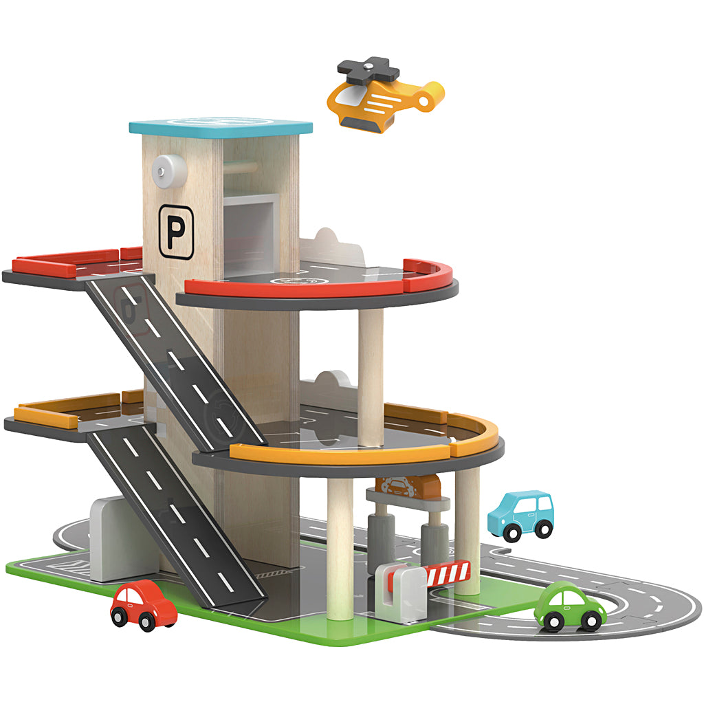 Viga toy garage, dimensions 73x45x40.5 cm, 1 piece