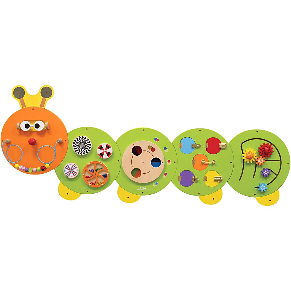 Viga activity play wall, h: 83 cm, l: 185 cm, 1 piece