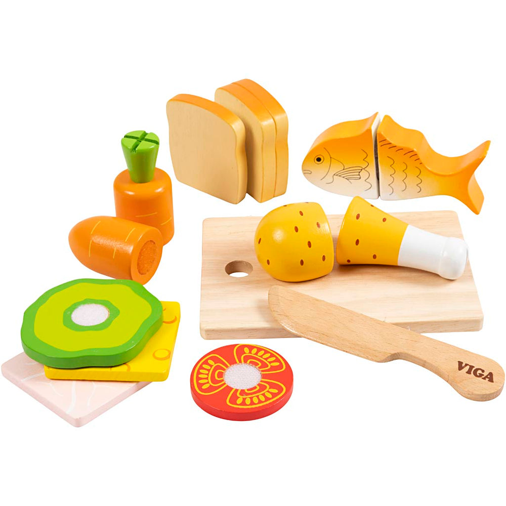 Viga sliceable food for the lunch box, 17 pieces 1 set