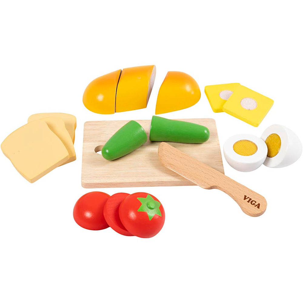 Viga breakfast set, various colors, 1 set