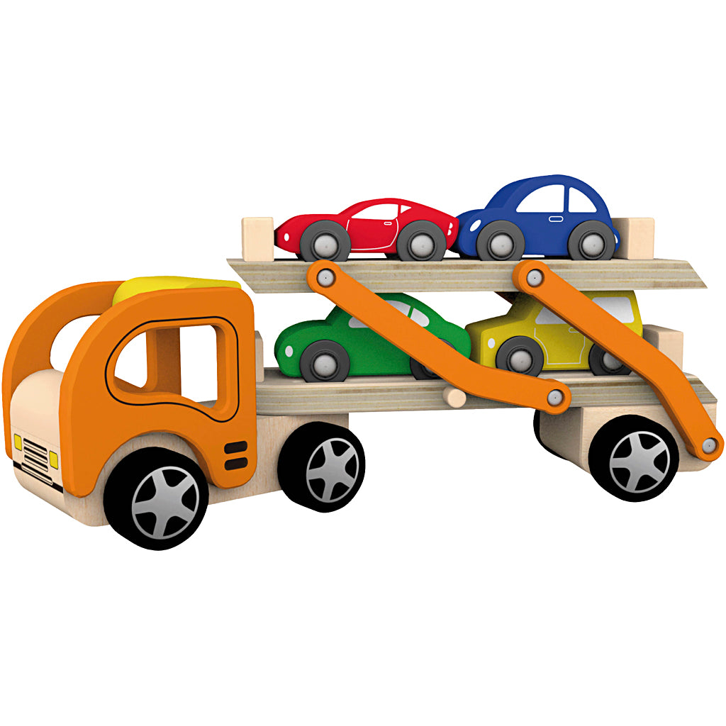 Viga car transporter toy, dimensions 29x15x8 cm, 1 piece
