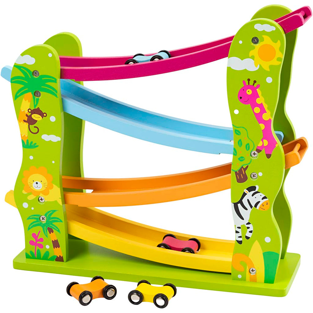 Viga road for toy cars, size 37x35x10 cm, 1 piece