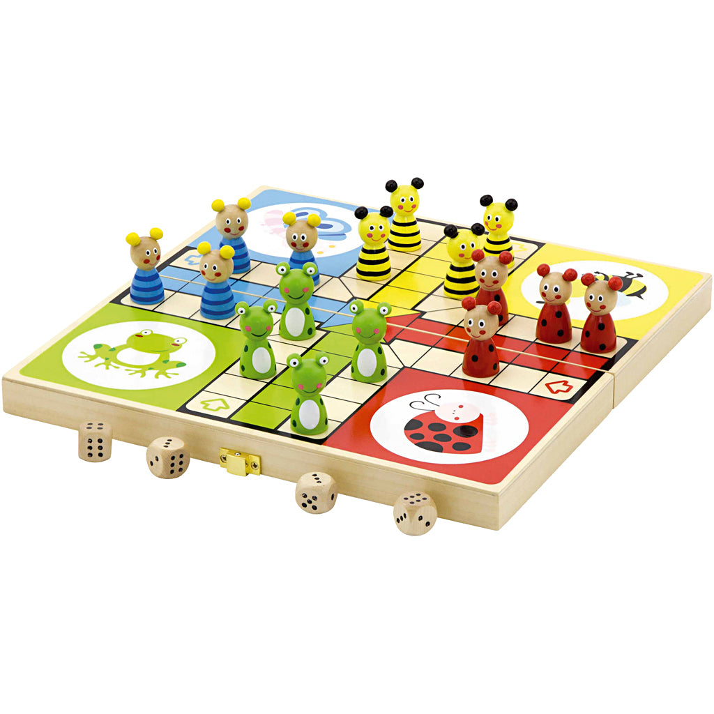 Viga ludo animals board game, 1 set