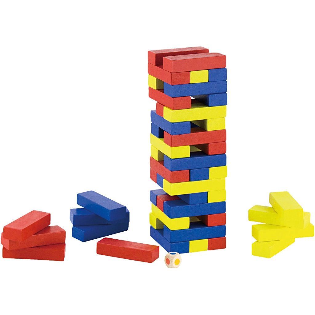 Viga stacking tower game, 1 set