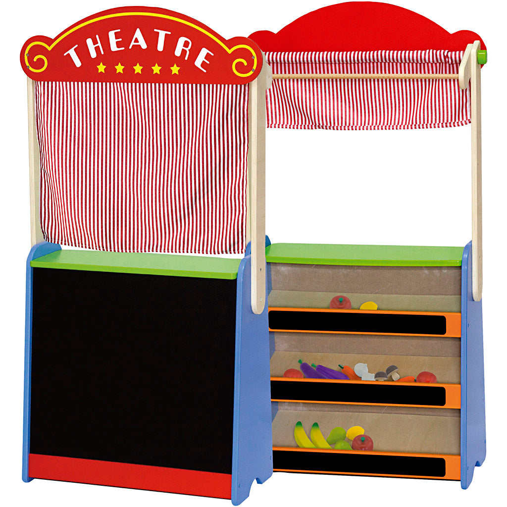 Viga theatre and grocery store, size 100x53x24 cm, 1 piece