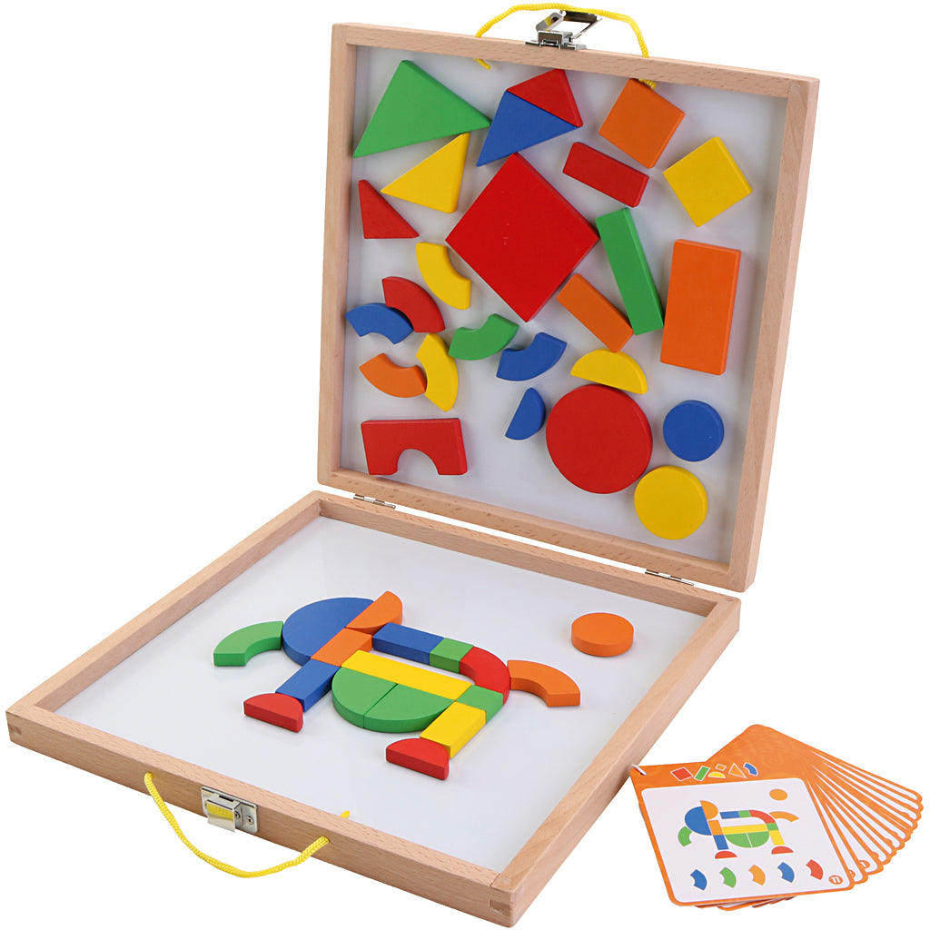 Viga magnetic activity set, size 2-10 cm, 1 set