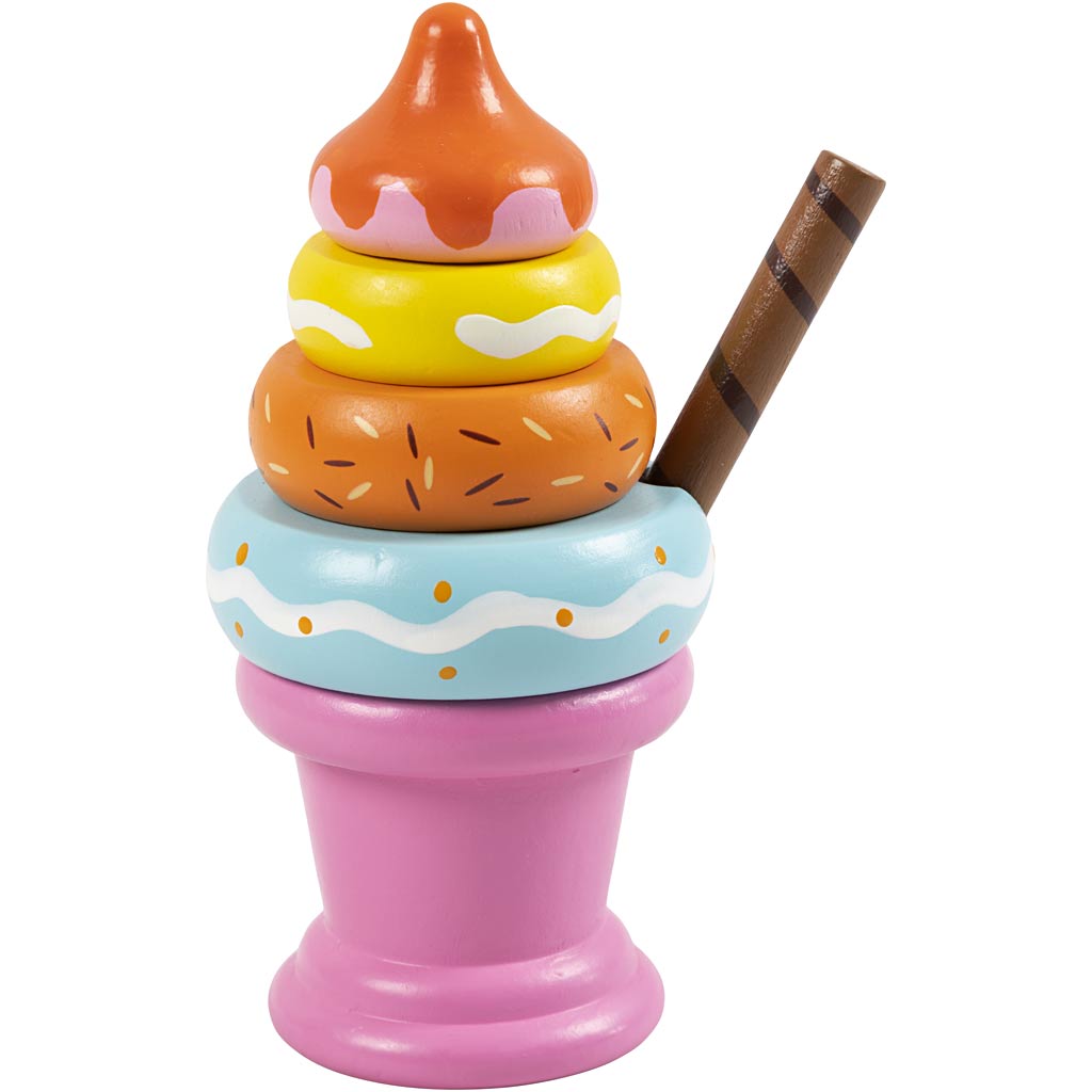 Viga ice cream sundae in a cup, 1 piece