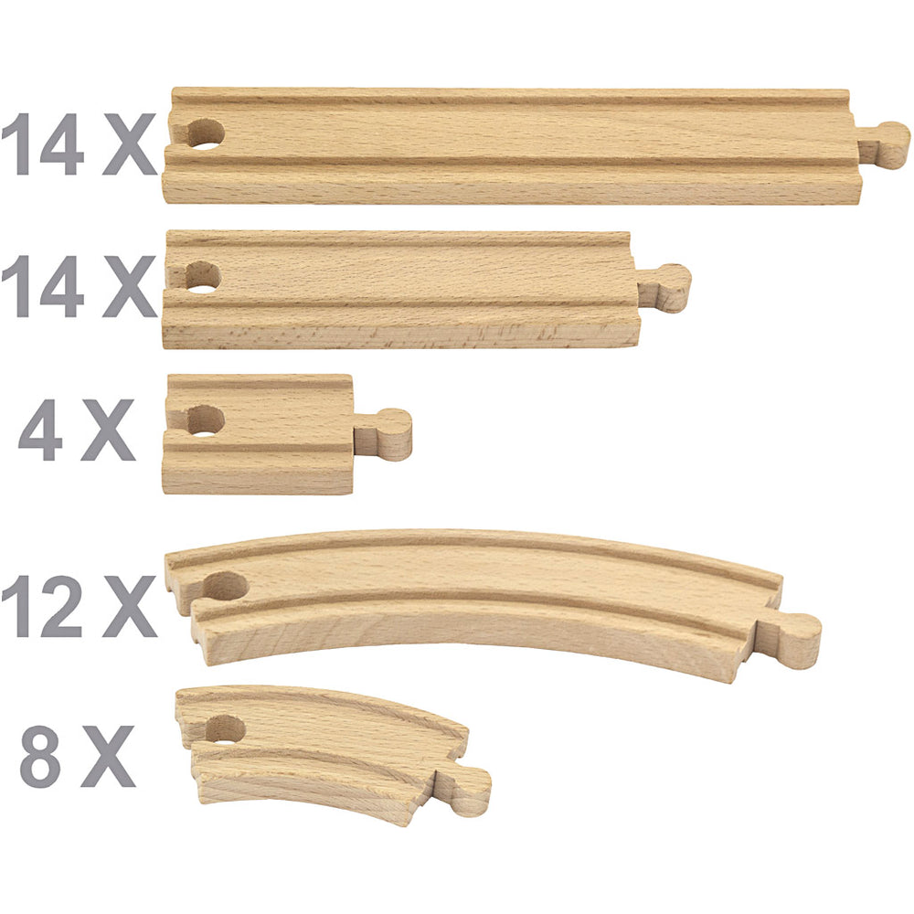 Viga railway, 52 parts 1 set