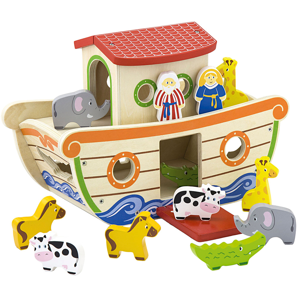 Viga Noah's Ark shape sorter, size 34x25.5x16.5 cm, 1 piece