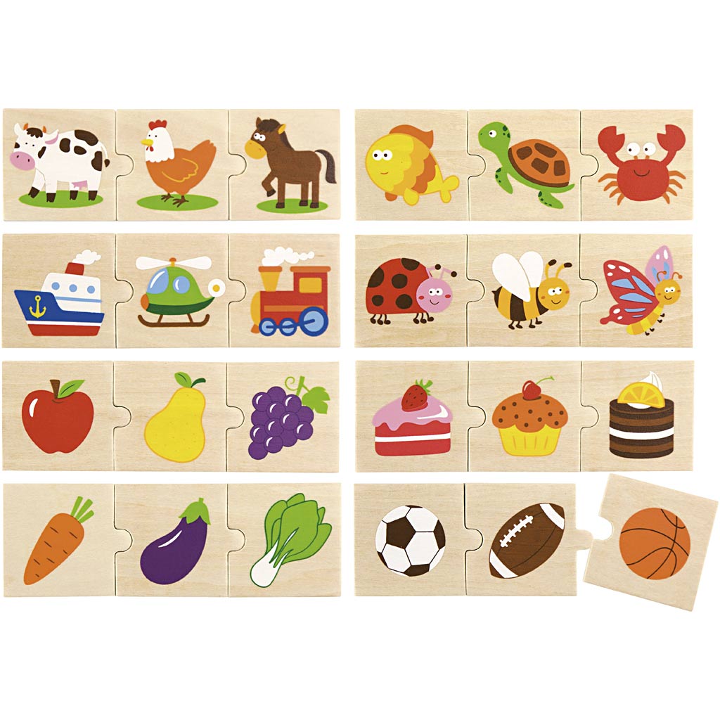 Viga jigsaw puzzle, 8 pieces 1 set