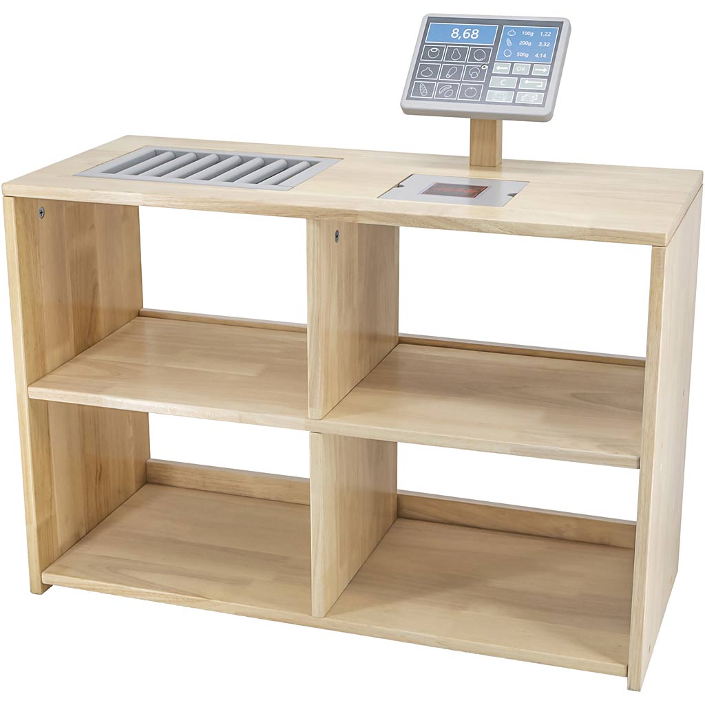 Viga shop counter, h: 55 cm, l: 80 cm, w: 44 cm, 1 piece