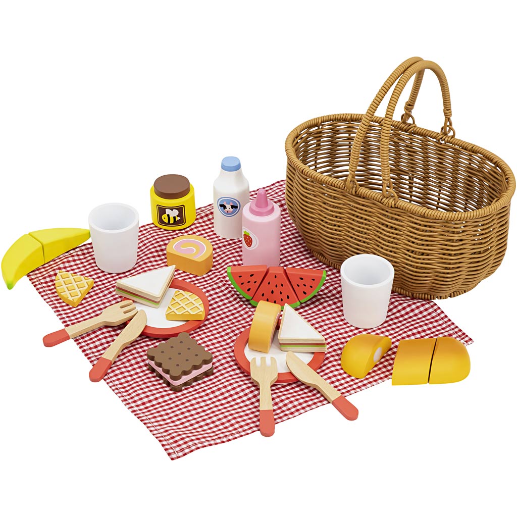 Viga picknickset, h: 23 cm, l: 25 cm, b: 14,5 cm, 30 onderdelen 1 doos