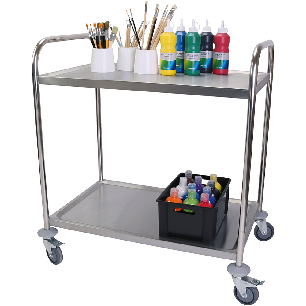 Steel trolley, dimensions 51x83 cm, 1 piece