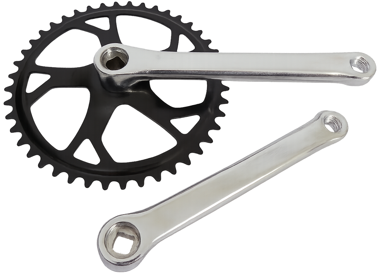 Pedaleira Gazelle lamhang aço 44t - 170 mm