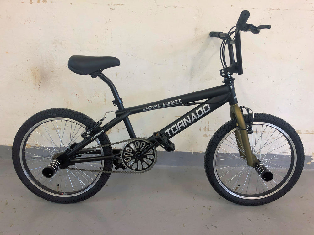 Royal BMX bike - Bugatti Tornado Freestyle 20 inch - matte black bronze