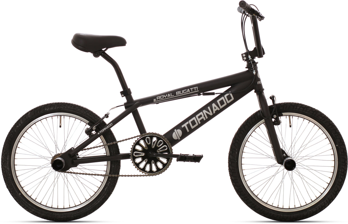 Royal Freestyle BMX 20 Bugatti - Matt Black med svarte dekk