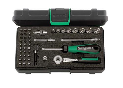 Stahlwille doppenset 6k 1 4 45-delig (u)