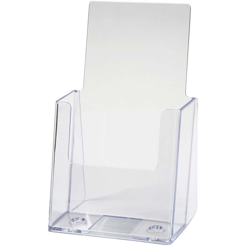 Brochure holder, dimensions 110x80x200 mm, 1 piece