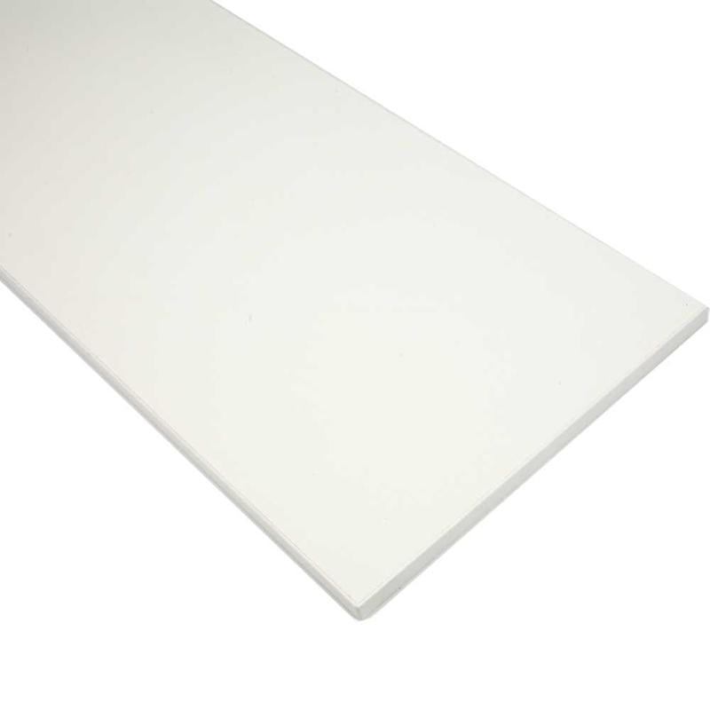Melamine plank, d: 200 mm, l: 398 mm, thickness 16 mm, 1 piece