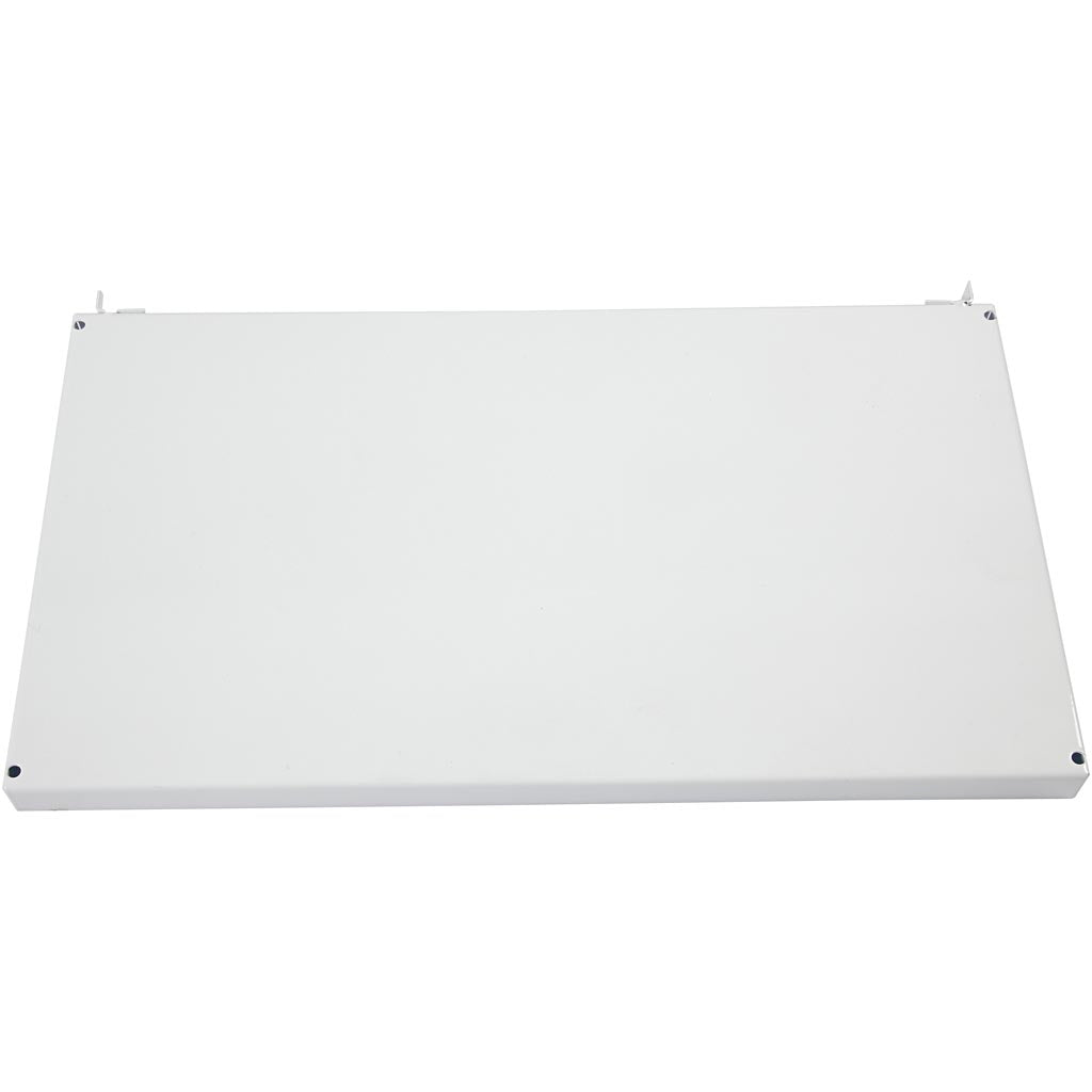 Shelf, d: 200 mm, w: 400 mm, white, 1 piece