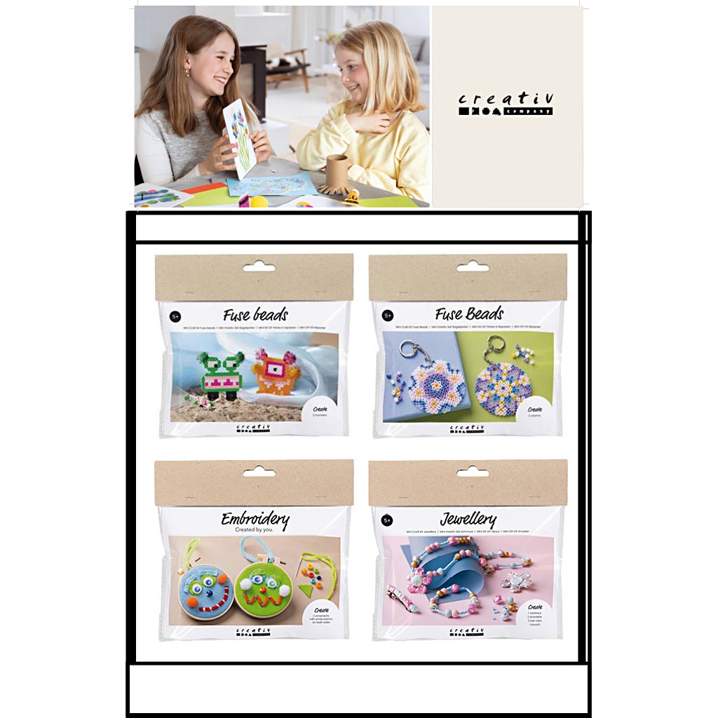 Creativ company klein baliedisplay, category, creativiteit, kinderen, 54 eenh. 1 stuk