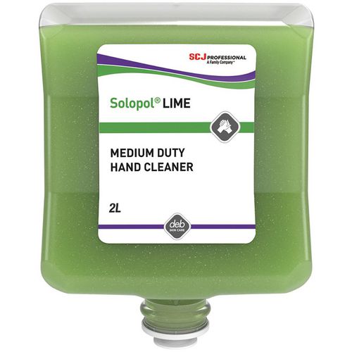 Handzeep deb solopol deb 2 liter wit pak 4 stuks