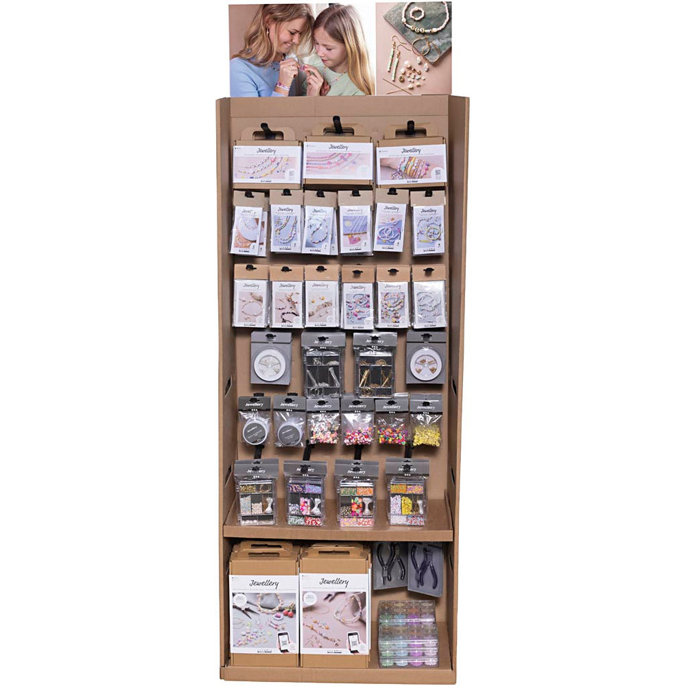 Creativ Company floor display, jewelry, children, h: 1584 mm, d: 332 mm, w: 630 mm, 293 units per box