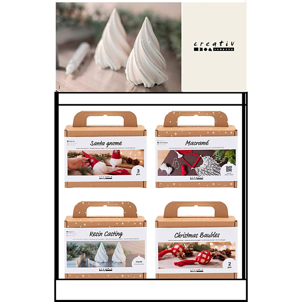 Creativ Company small counter display, category: Christmas, adults, height: 458 mm, depth: 322 mm, width: 416 mm, 36 units per piece