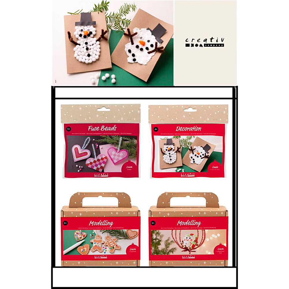 Creativ Company small counter display, category: Christmas, children, H: 458 mm, D: 322 mm, W: 416 mm, 48 units per piece