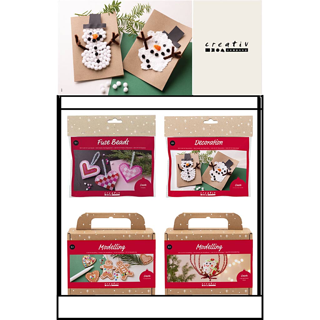 Creativ Company small counter display, category: Christmas, children, H: 458 mm, D: 322 mm, W: 416 mm, 48 units per piece
