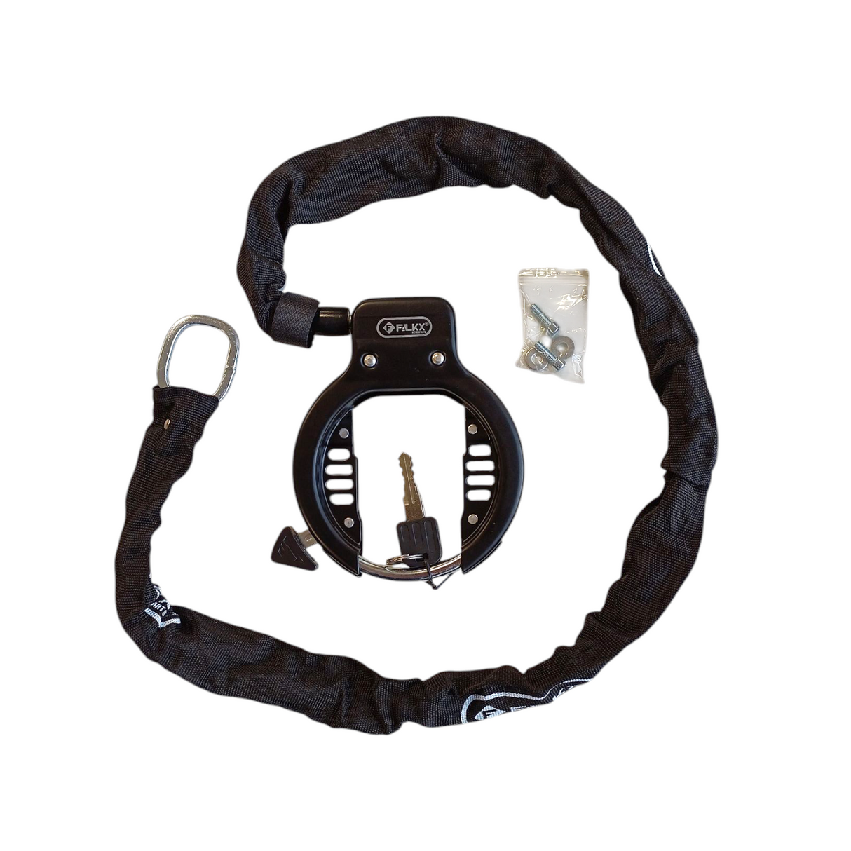 Falkx strong basterd ring lock with insert chain (workshop packaging)