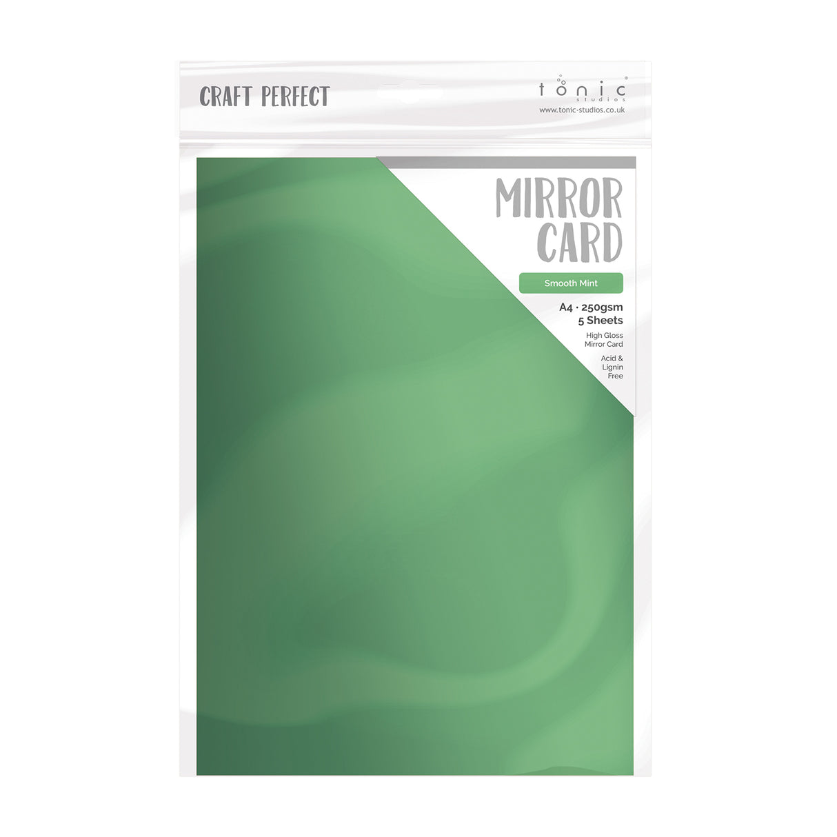 Craft perfect by tonic studios craft perfect • spiegel kaart smooth mint